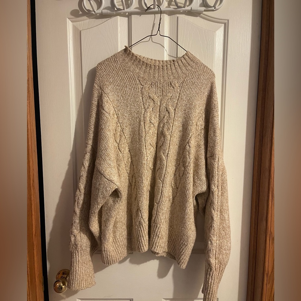 Oversized beige/cream sweater